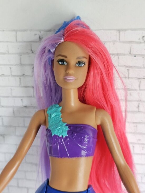 Barbie Other - Mattel Barbie Dreamtopia/Fairytopia Teresa Face Purple Mermaid Fashion Doll Rare